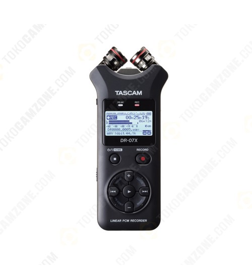 Tascam DR-07X Stereo Handheld Digital Audio Recorder with USB Audio Interface